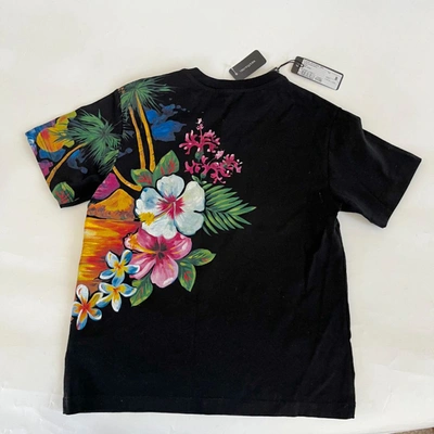 Pre-owned Dolce & Gabbana Hawaii Print Children's Cotton T Shirt