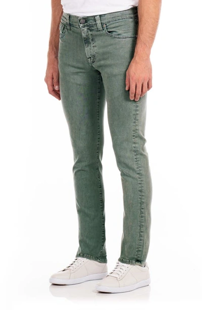 Shop Fidelity Denim Jimmy Slim Straight Leg Jeans In Sage