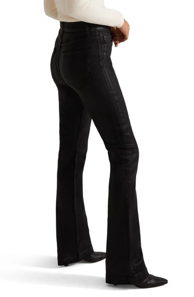 Favorite Daughter Valentina Flare Leg Jeans In Obsidian