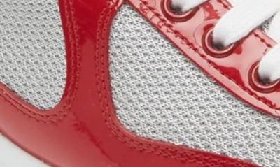 Shop Prada America's Cup Sneaker In Red