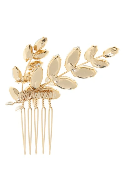 Shop Brides And Hairpins Raquel Comb In Gold