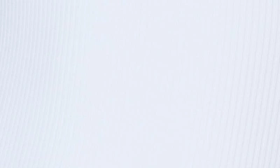 Andie The Laguna Long Torso Ribbed One-piece Swimsuit In White