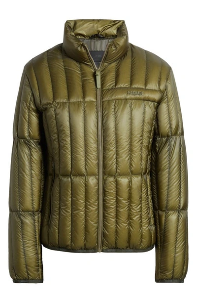 Shop Mackage Philip Down Puffer Jacket In Light Military