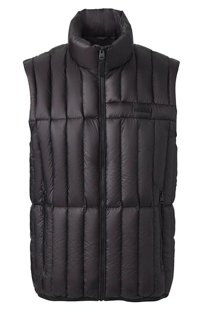 Shop Mackage Patrick Down Puffer Vest In Black