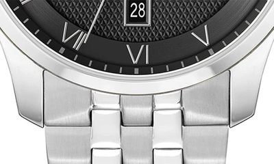 Shop Hugo Boss Boss Principle Bracelet Watch, 44mm In Black