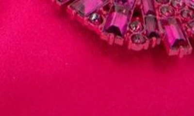 Kenneth Cole New York Umi Starburst Ankle Strap Pointed Toe Pump In Hot Pink
