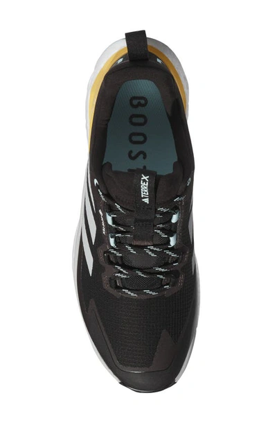 Shop Adidas Originals Terrex Free Hiker 2 Hiking Shoe In Black/ Wonder Silver/ Aqua