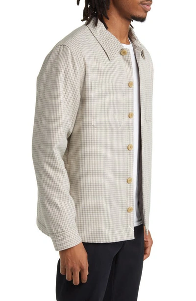 Shop Saturdays Surf Nyc Saturdays Nyc Rhodes Padded Check Overshirt In Bungee