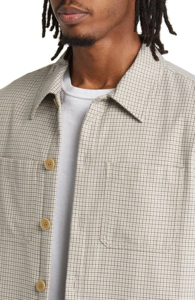 Shop Saturdays Surf Nyc Rhodes Padded Check Overshirt In Bungee