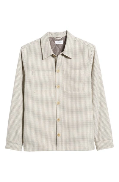 Shop Saturdays Surf Nyc Saturdays Nyc Rhodes Padded Check Overshirt In Bungee