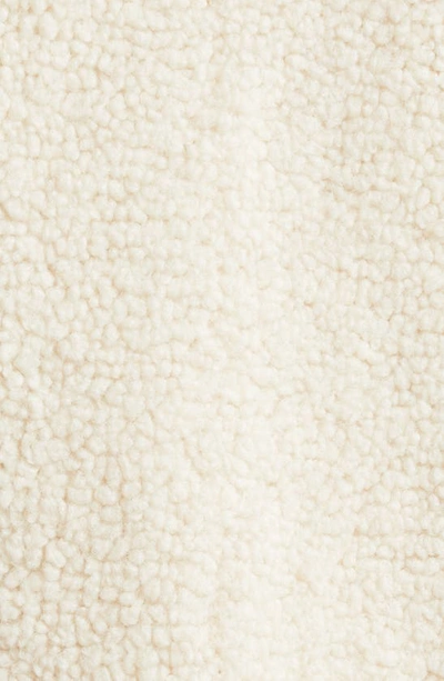 Shop Stand Studio Kenca Reversible Faux Shearling Coat In Off White/ Tan