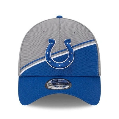 Indianapolis Colts New Era Main 39THIRTY Flex Hat - Black