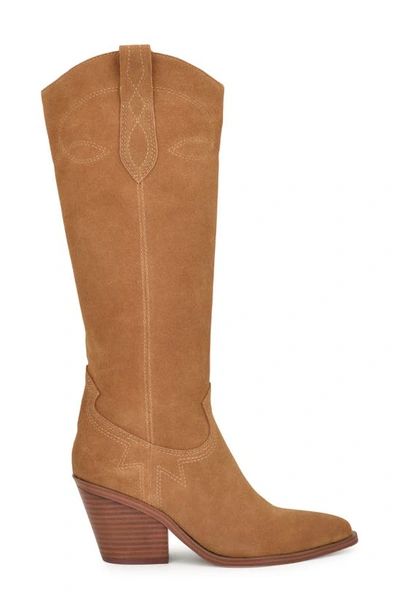 Nine West Smash Knee High Boot In Medium Natural