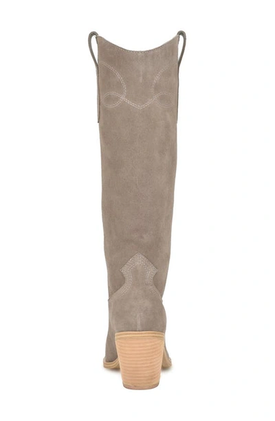 Shop Nine West Smash Knee High Boot In Taupe