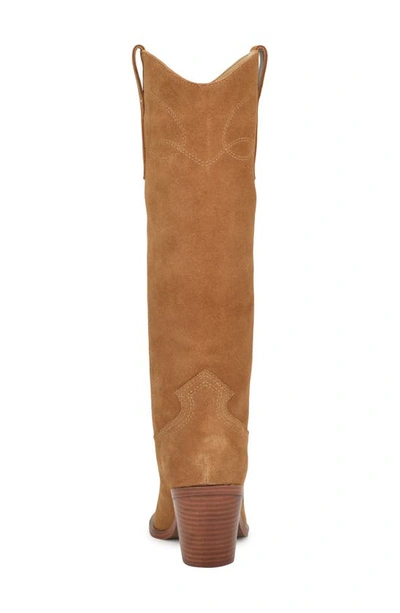 Nine West Smash Knee High Boot In Medium Natural