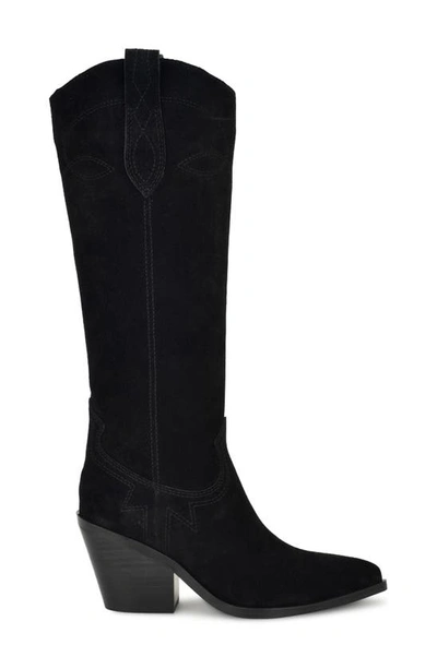 Nine West Smash Knee High Boot In Black