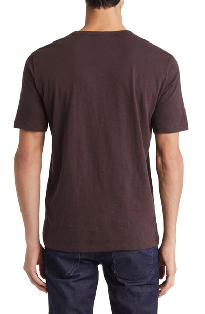 Shop Theory Cosmo Solid Crewneck T-shirt In Malbec - Wnf