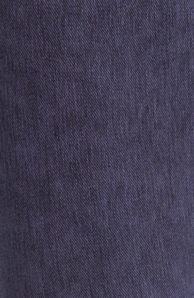 Shop Hue Ultrasoft Denim Leggings In Purple Plumeria Acid Wash