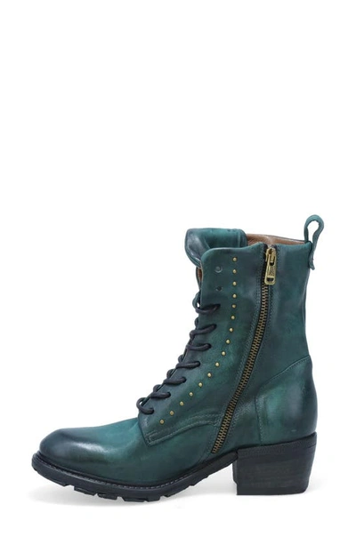 Shop As98 Carlton Lace-up Bootie In Teal