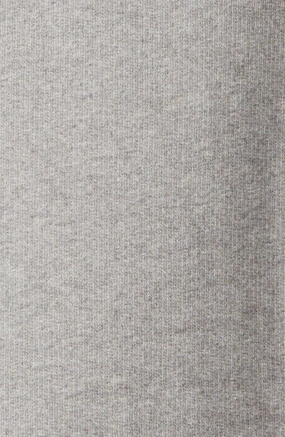 Ami Alexandre Mattiussi Ami Ami De Coeur Logo Embroidered Hoodie In Heather Grey