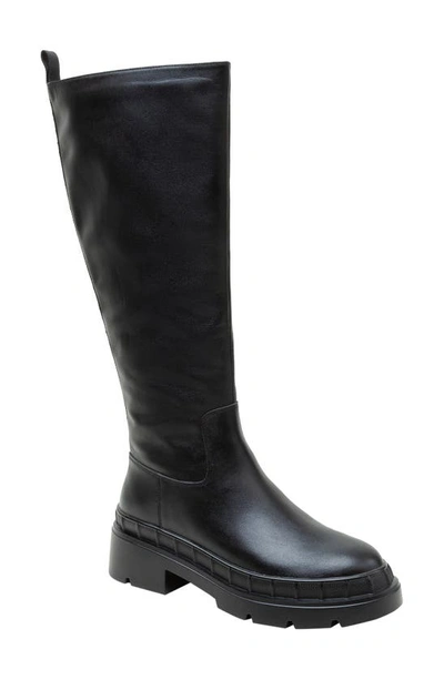 Shop Lisa Vicky Moody Water Resistant Knee High Boot In Black