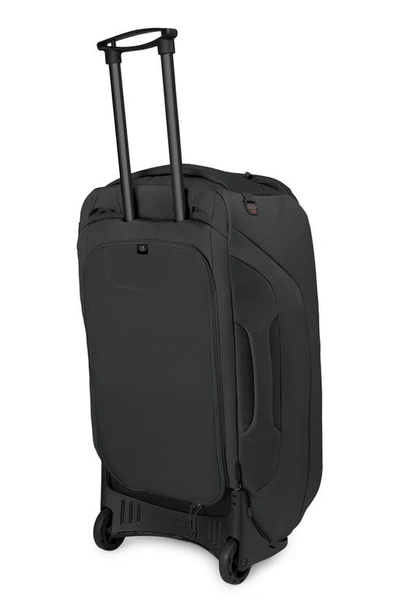 Osprey Sojourn 28-inch Wheeled Recycled Nylon Travel Pack In Black