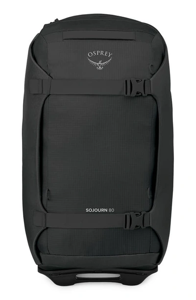 Osprey Sojourn 28-inch Wheeled Recycled Nylon Travel Pack In Black