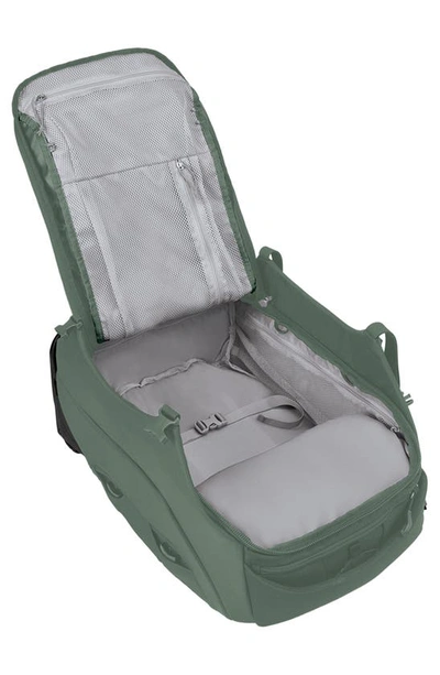 Osprey Sojourn 22-inch Wheeled Recycled Nylon Travel Pack In Koseret Green