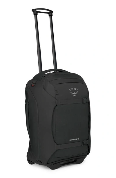 Osprey Sojourn 22-inch Wheeled Recycled Nylon Travel Pack In Black