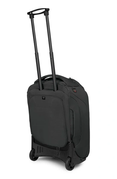 Osprey Sojourn 22-inch Wheeled Recycled Nylon Travel Pack In Black