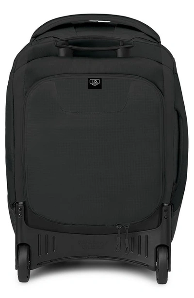 Osprey Sojourn 22-inch Wheeled Recycled Nylon Travel Pack In Black