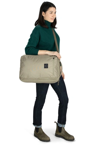 Osprey Aoede Brief Recycled Polyester Backpack In Tan Concrete