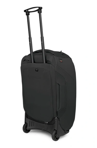 Osprey Sojourn 25-inch Wheeled Recycled Nylon Travel Pack In Black