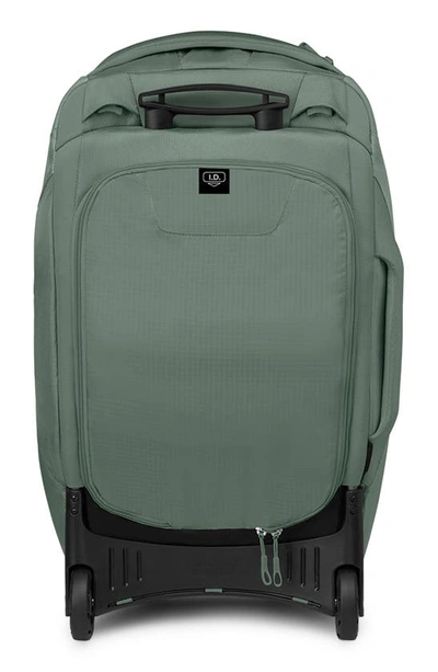 Osprey Sojourn 25-inch Wheeled Recycled Nylon Travel Pack In Koseret Green
