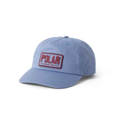 Shop Polar Skate Co Earthquake Patch Cap In Blue