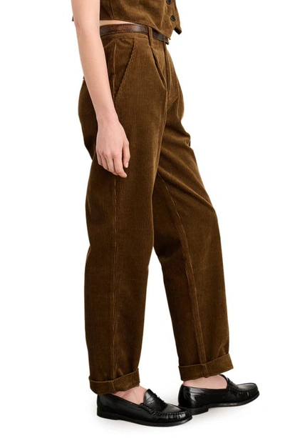 Shop Alex Mill Cotton Corduroy Pants In Saddle