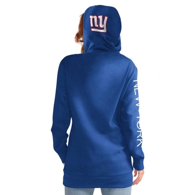 Shop G-iii 4her By Carl Banks Royal New York Giants Extra Inning Pullover Hoodie