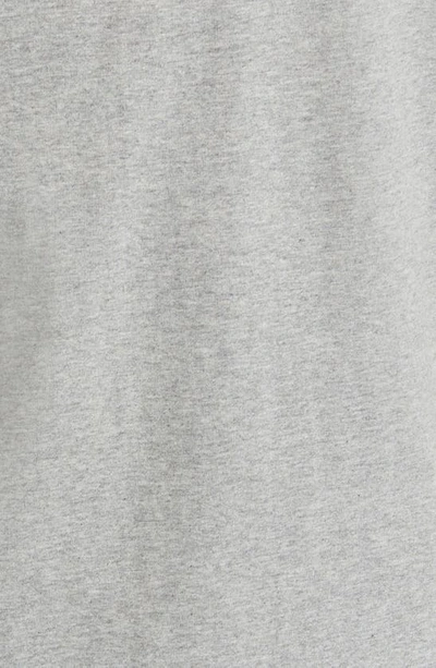 Shop Apc Logo Graphic Tee In Gris Chine