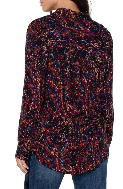 Shop Liverpool Los Angeles Print Blouse In Btk Paisley Ao