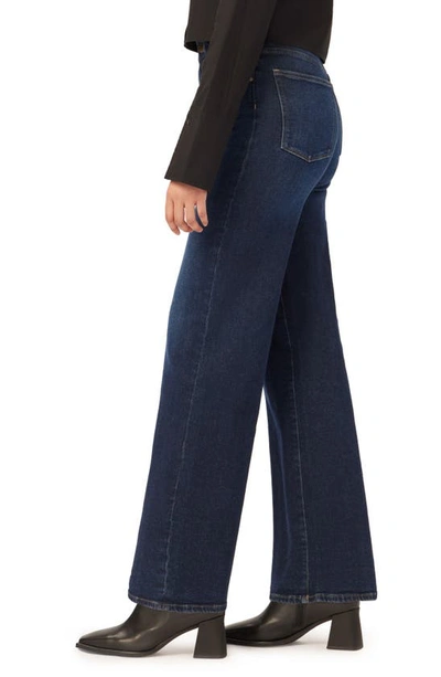 Shop Dl1961 Hepburn High Waist Wide Leg Jeans In Mediterranean