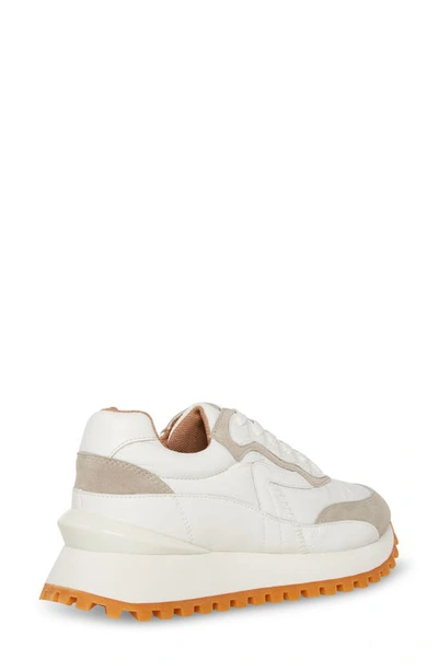 Blondo Lily Lug Sneaker In White Multi