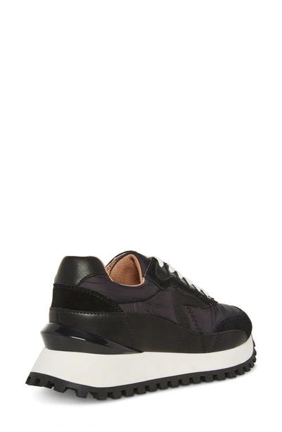 Shop Blondo Lois Retro Waterproof Running Sneaker In Black Multi