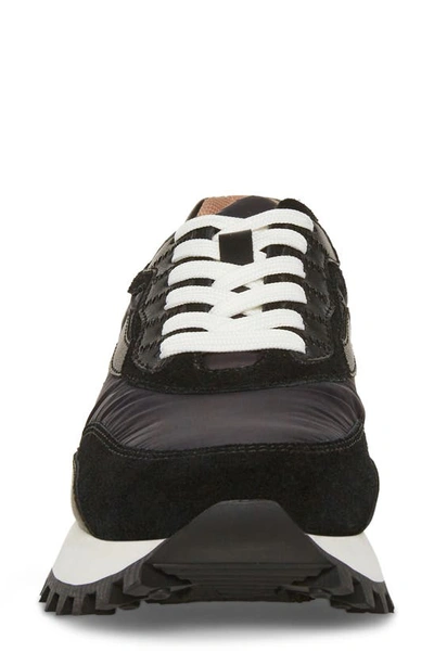 Blondo Lois Retro Waterproof Running Sneaker In Black Multi