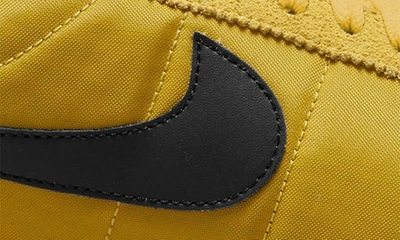 Shop Nike Cortez Txt Sneaker In Vivid Sulfur/ Black/ Sail