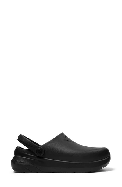 Ales Grey Gender Inclusive Front Line Pro Waterproof Clog In Matte Black