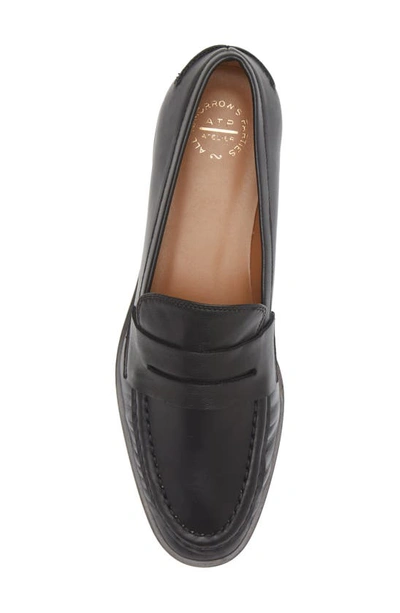 Shop Atp Atelier Airola Penny Loafer In Black