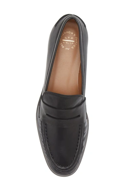 Atp Atelier Airola Penny Leather Loafers In Black