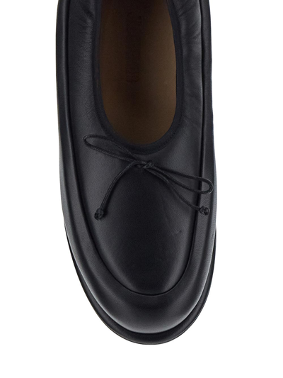 Shop Jacquemus Les Chaussures Pilou In Black