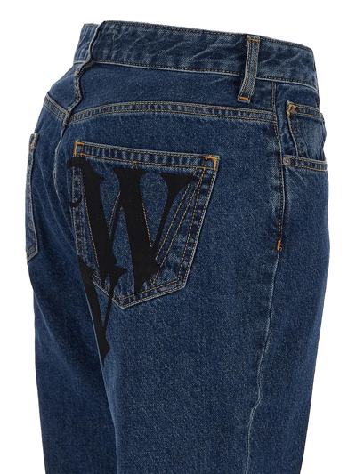 Shop Vivienne Westwood Spray Harris Jeans In Blue