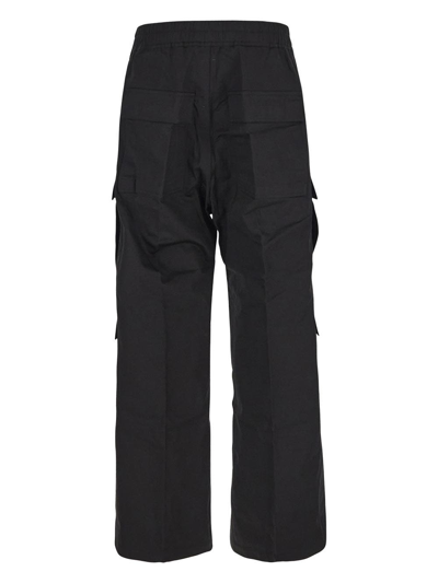 Shop Rick Owens Drkshdw Double Cargo Jumbo Belas Pants In Black